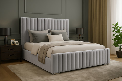 Portland plush velvet - portland, ottoman