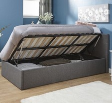 Side Lift up 3ft Ottoman bed