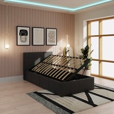 Side Lift up 3ft Ottoman bed