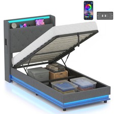 HOMCOM Lift up Storage Bed